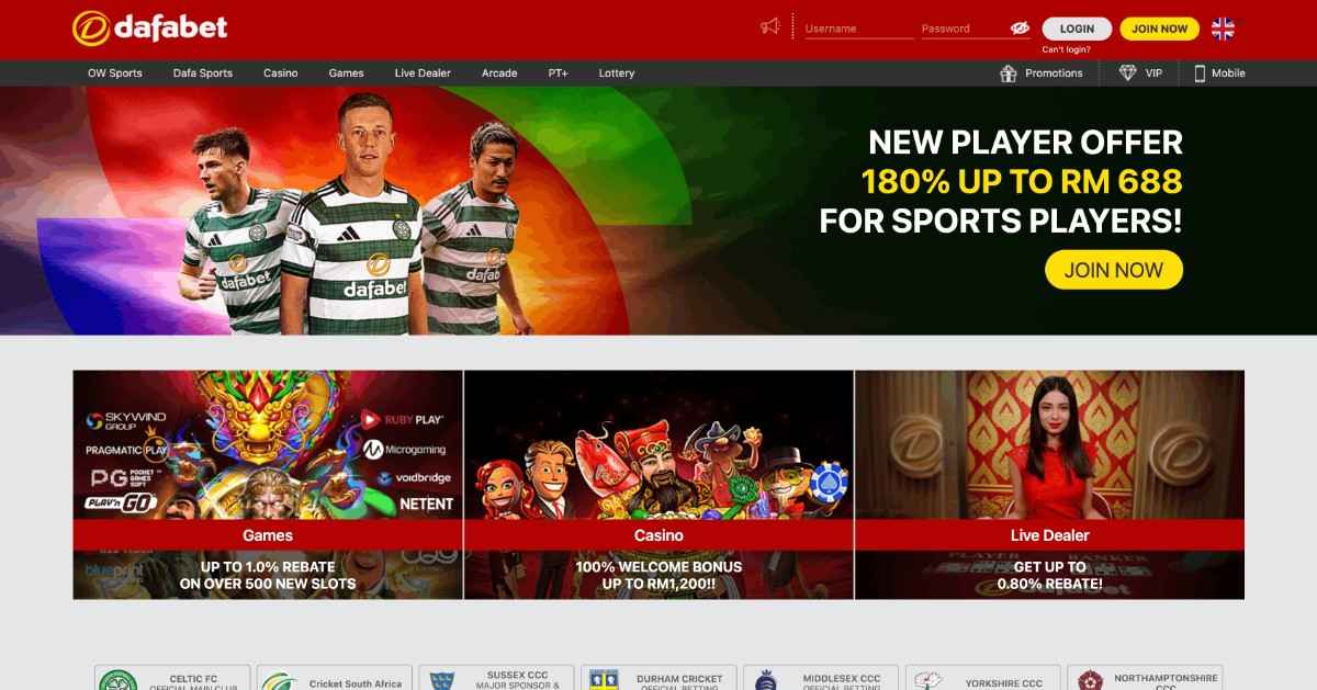 Stage 1 Registration Dafabet Casino
