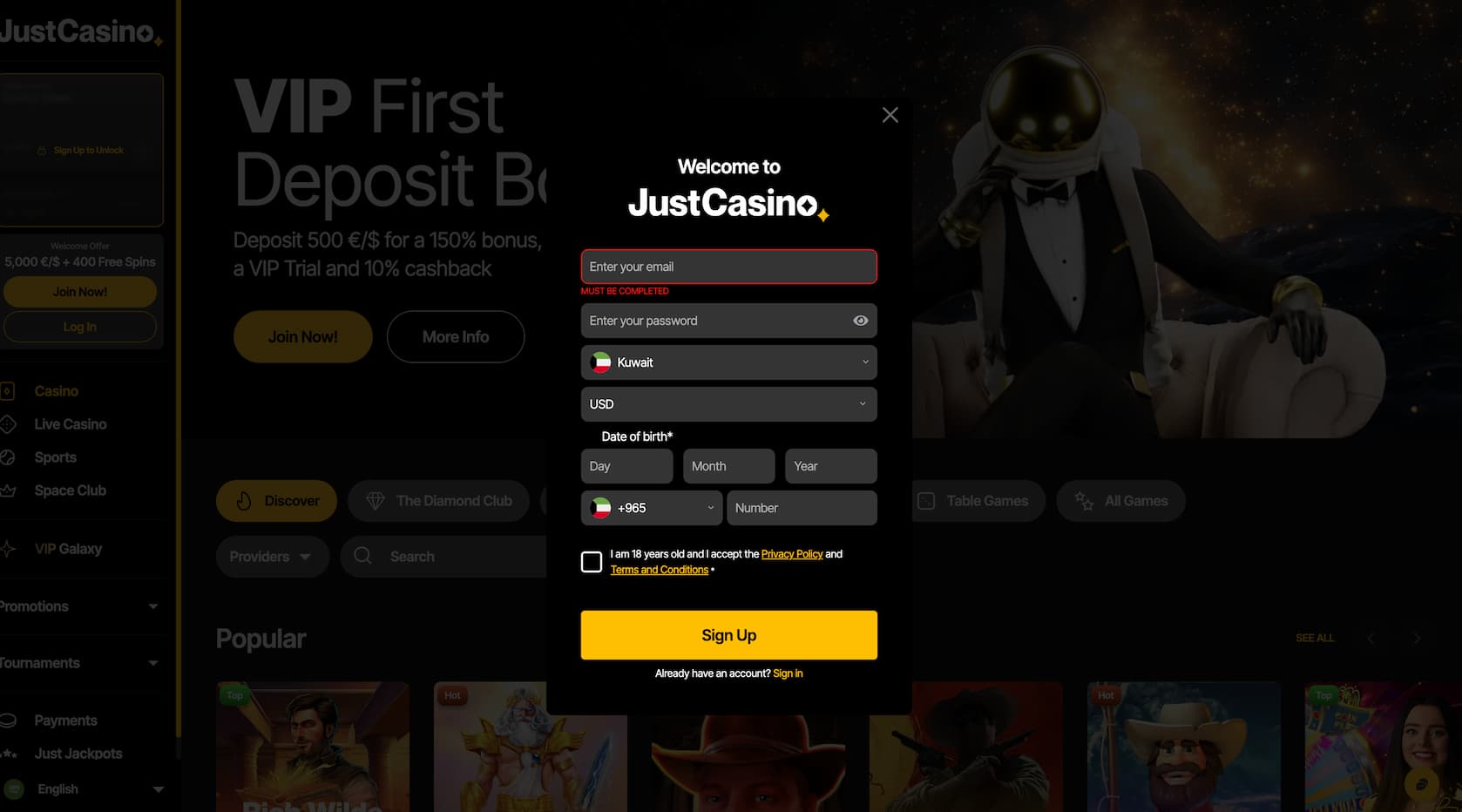 JustCasino-EN-reg-2