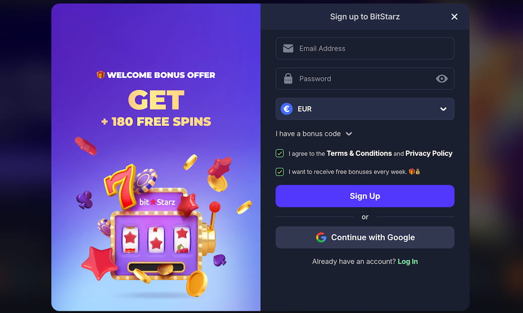 bitstarz-registration