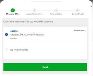 الخطوة-الأولى-كازينو-Betway